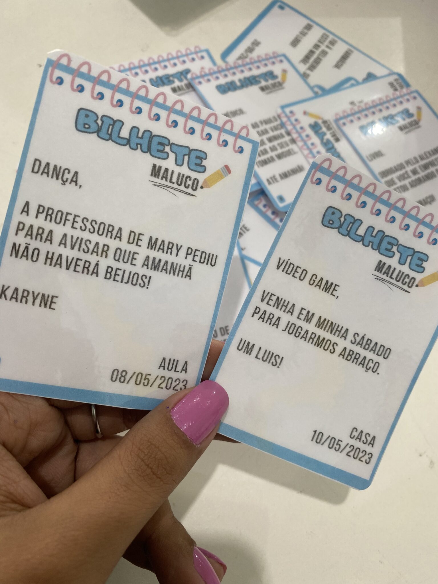 SEQUÊNCIA BILHETE – Sala da Tia Jéssica – Materiais pedagógicos