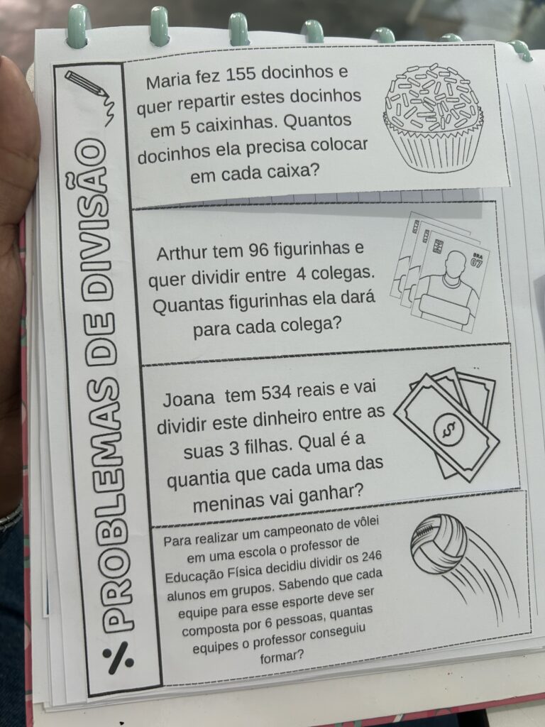 ATIVIDADE INTERATIVA – PROBLEMAS DE DIVISÃO – Sala da Tia Jéssica ...