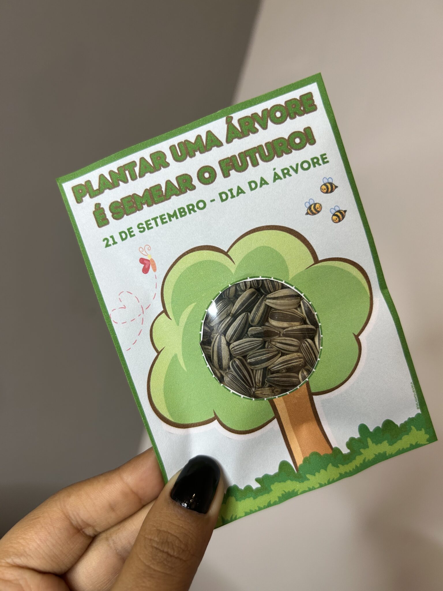 LEMBRANCINHA DIA DA ÁRVORE – Sala da Tia Jéssica – Materiais pedagógicos
