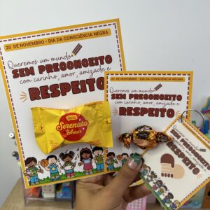 LEMBRANCINHA CONSCIÊNCIA NEGRA