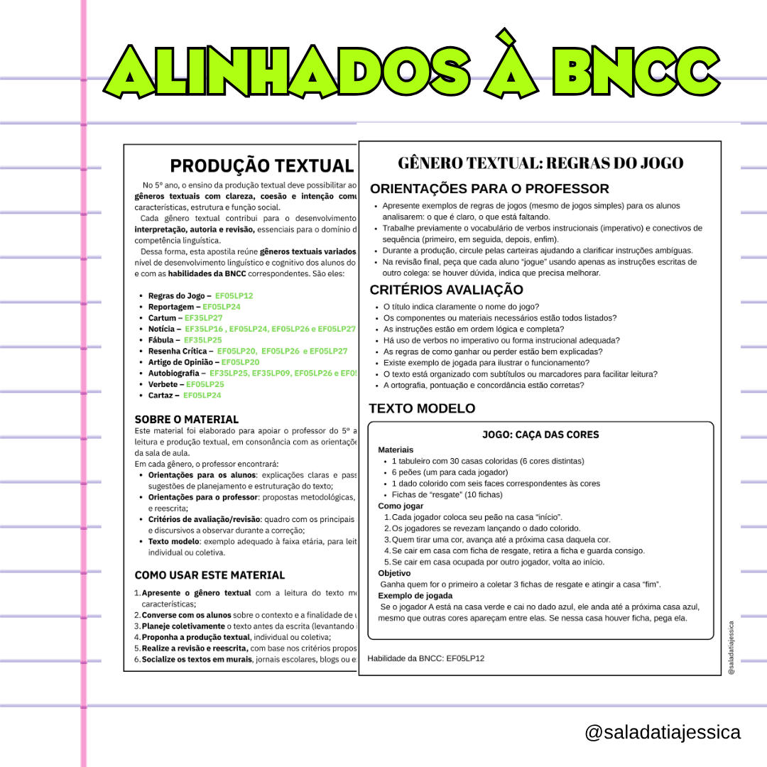 PRODUÇÃO DE GÊNEROS TEXTUAIS - 5º ANO - Imagem 3