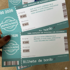 BILHETE DE BORDO VOO 2026 - 5º/6º ano