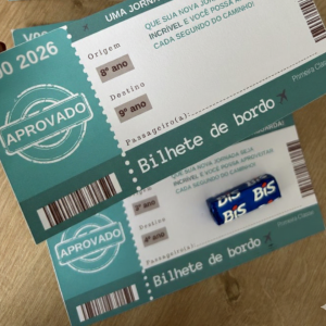 BILHETE DE BORDO VOO 2026 - 8º/9º ano