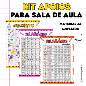KIT APOIOS SALA DE AULA