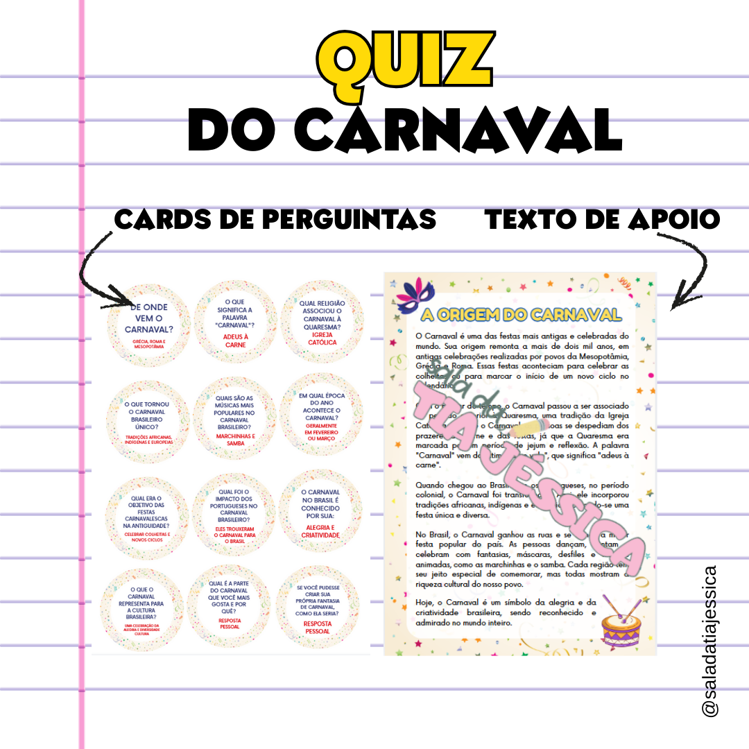 QUIZ DE CARNAVAL - Imagem 2