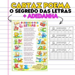 O SEGREDO DAS LETRAS + ADEDANHA