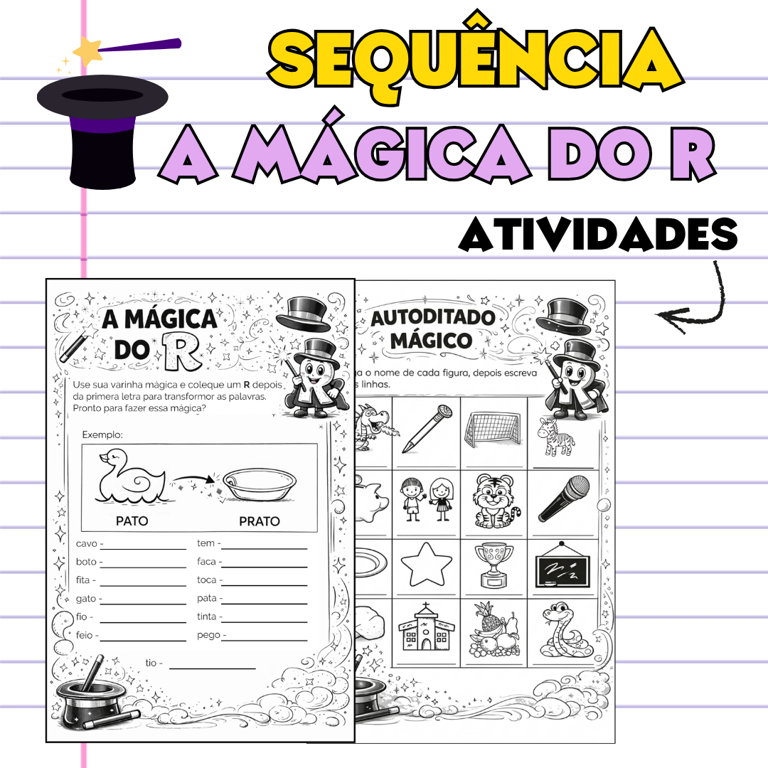 SEQUÊNCIA A MÁGICA DO R - BR/CR/DR/FR/GR/PR/TR - Imagem 2