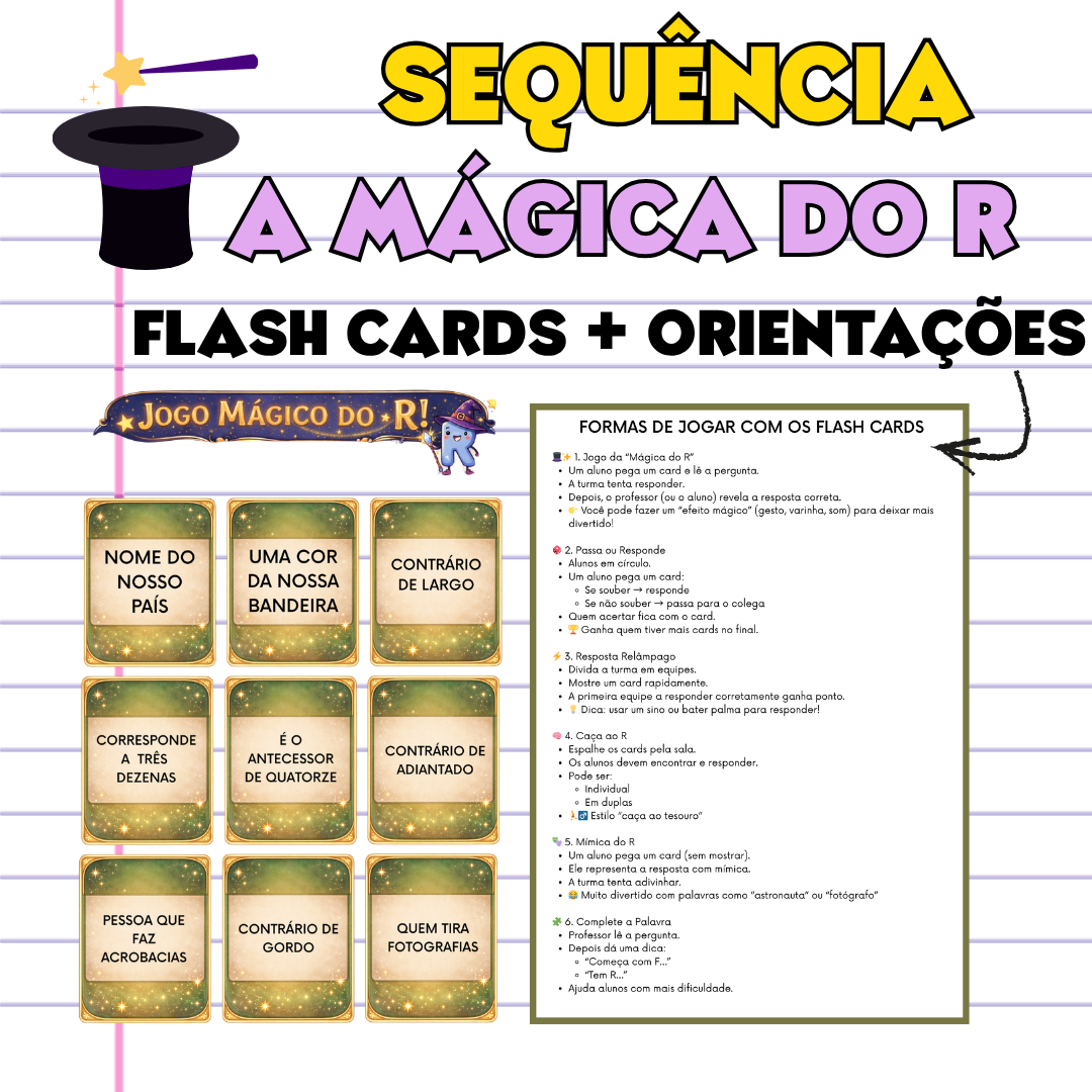 SEQUÊNCIA A MÁGICA DO R - BR/CR/DR/FR/GR/PR/TR - Imagem 3