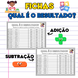 FICHAS DE ATIVIDADES: QUAL É O RESULTADO?