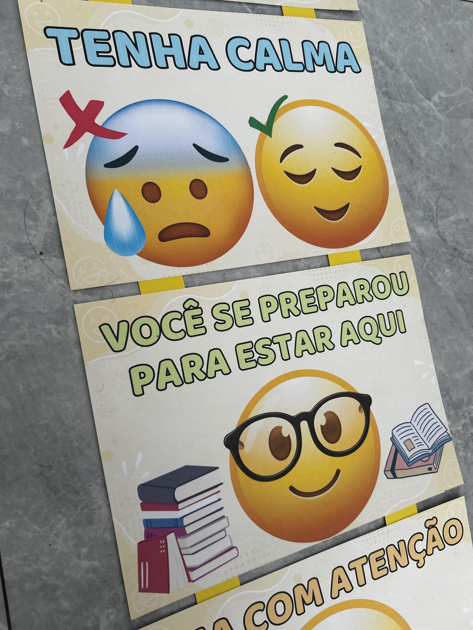 INCENTIVO SEMANA DE AVALIAÇÕES/PROVAS - EMOJI - Imagem 2