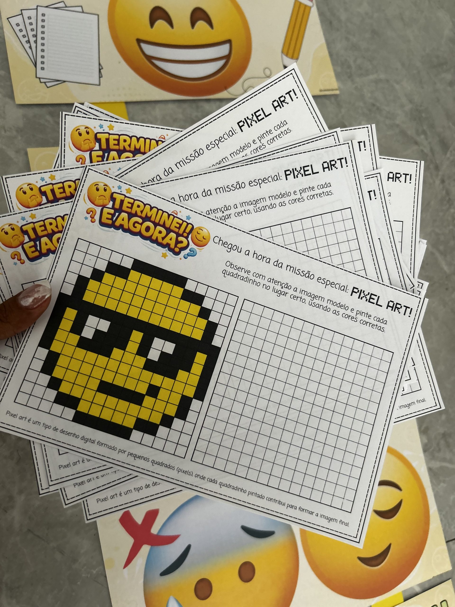 INCENTIVO SEMANA DE AVALIAÇÕES/PROVAS - EMOJI - Imagem 9