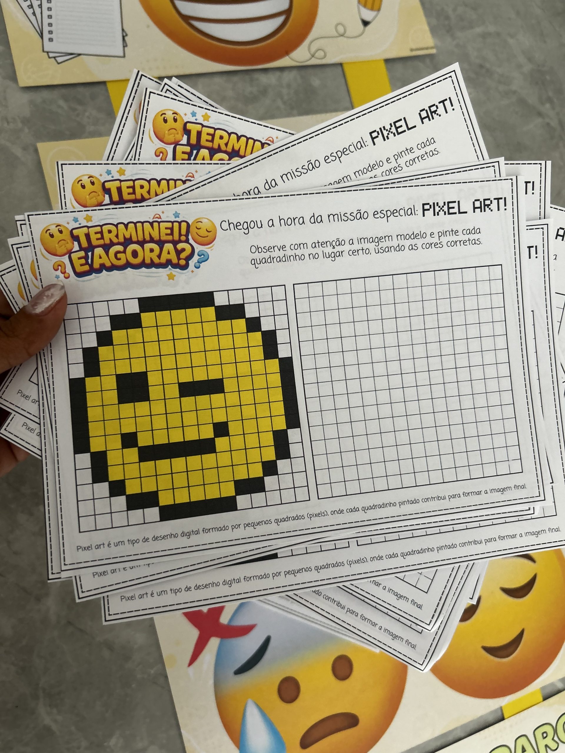 INCENTIVO SEMANA DE AVALIAÇÕES/PROVAS - EMOJI - Imagem 10