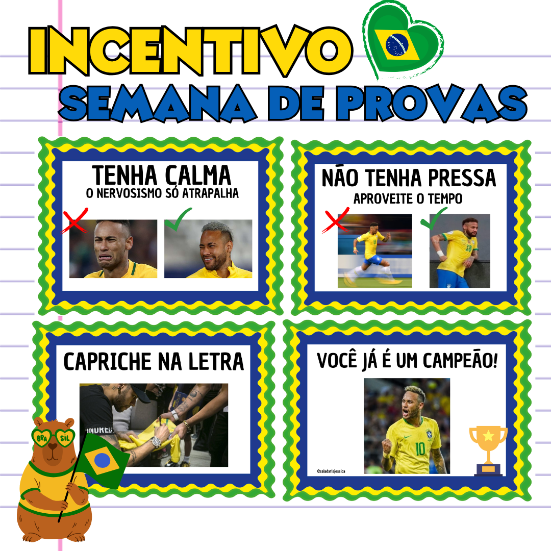 INCENTIVO SEMANA DE PROVAS - COPA DO MUNDO - Imagem 2