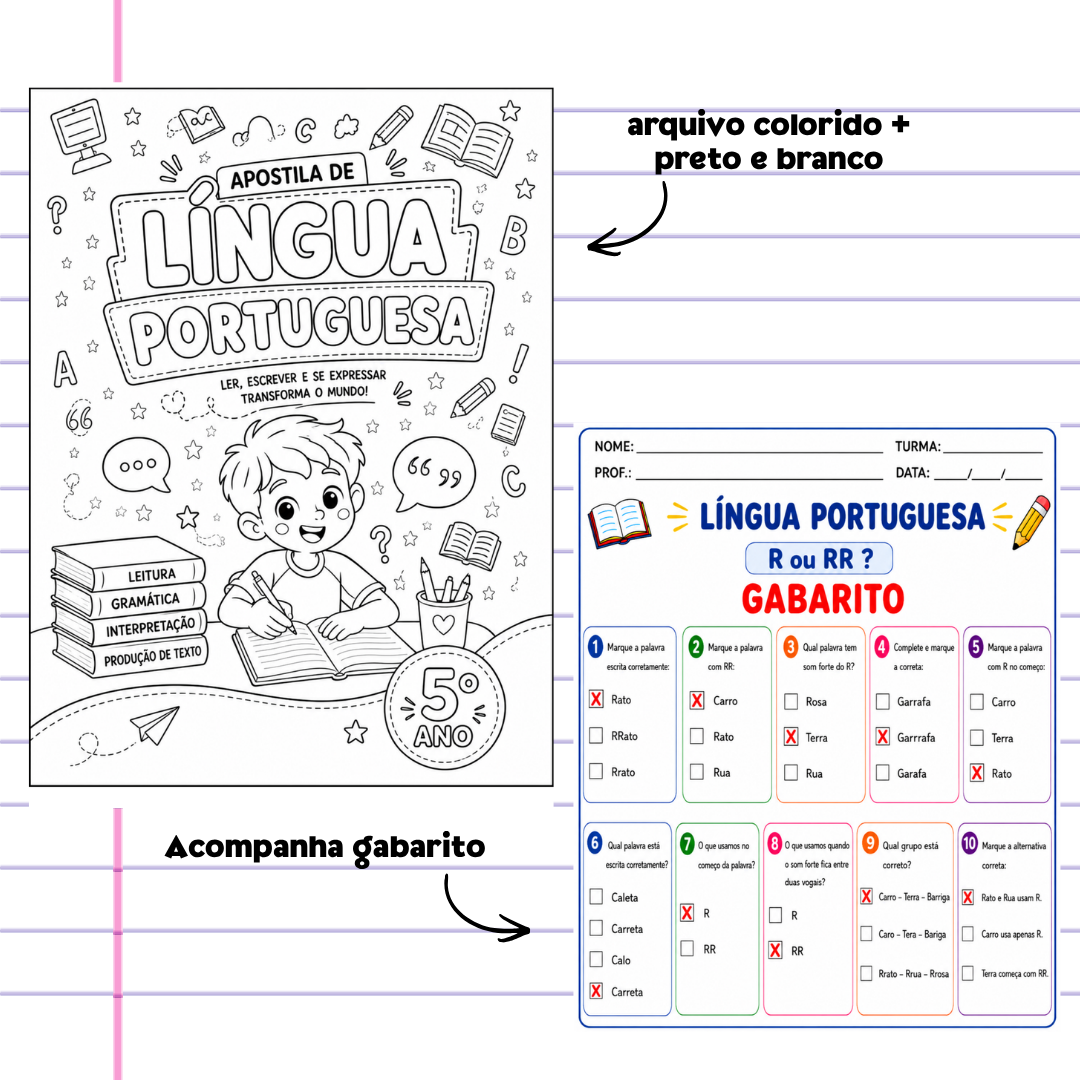 KIT APOSTILAS DE ATIVIDADES - 5º ANO - Imagem 5
