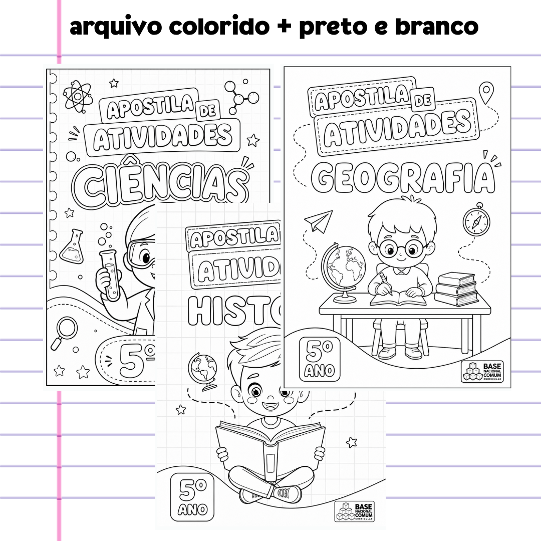 KIT APOSTILAS DE ATIVIDADES - 5º ANO - Imagem 7