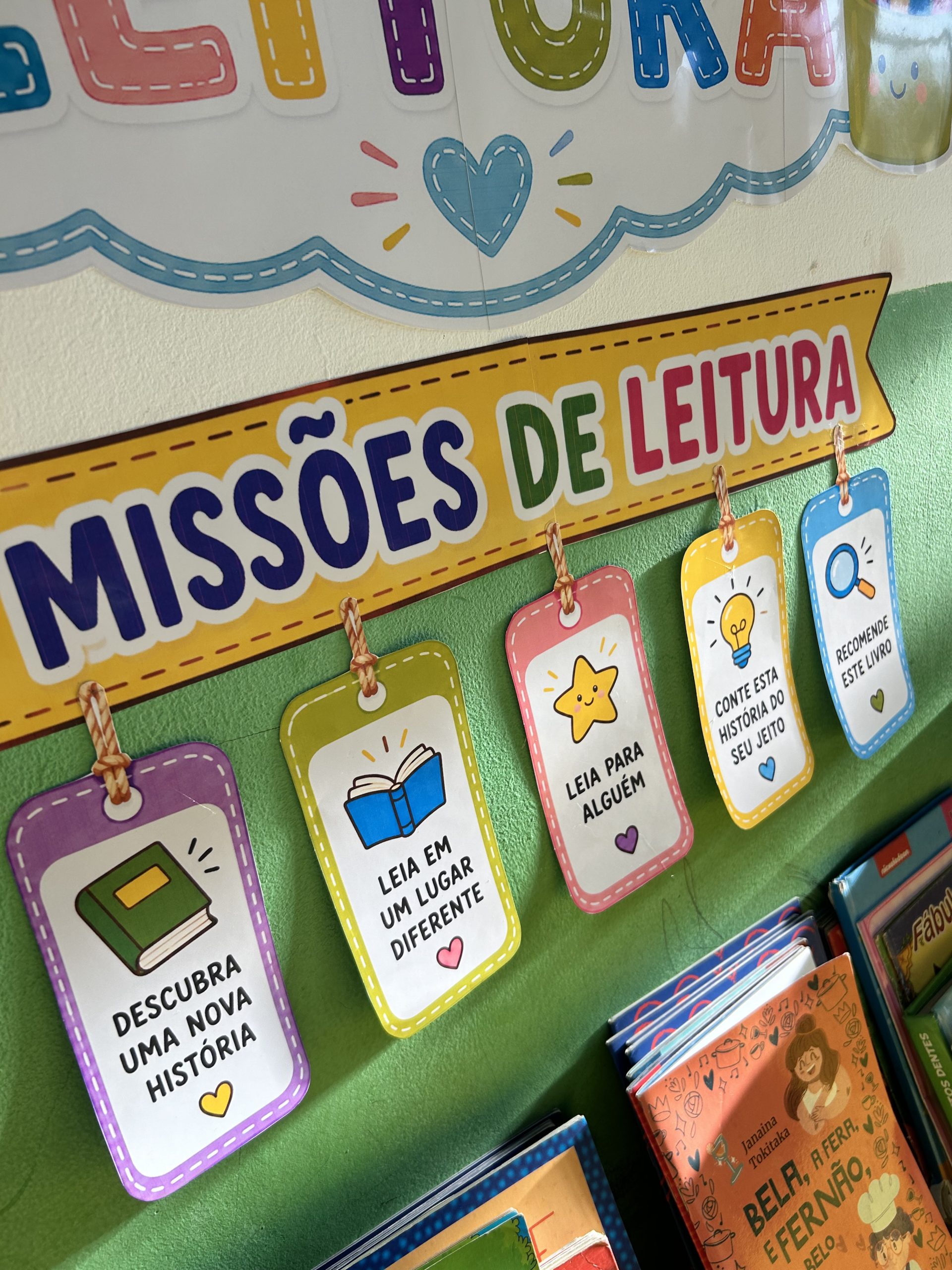 CANTINHO DA LEITURA + MISSÕES DE LEITURA - Imagem 2