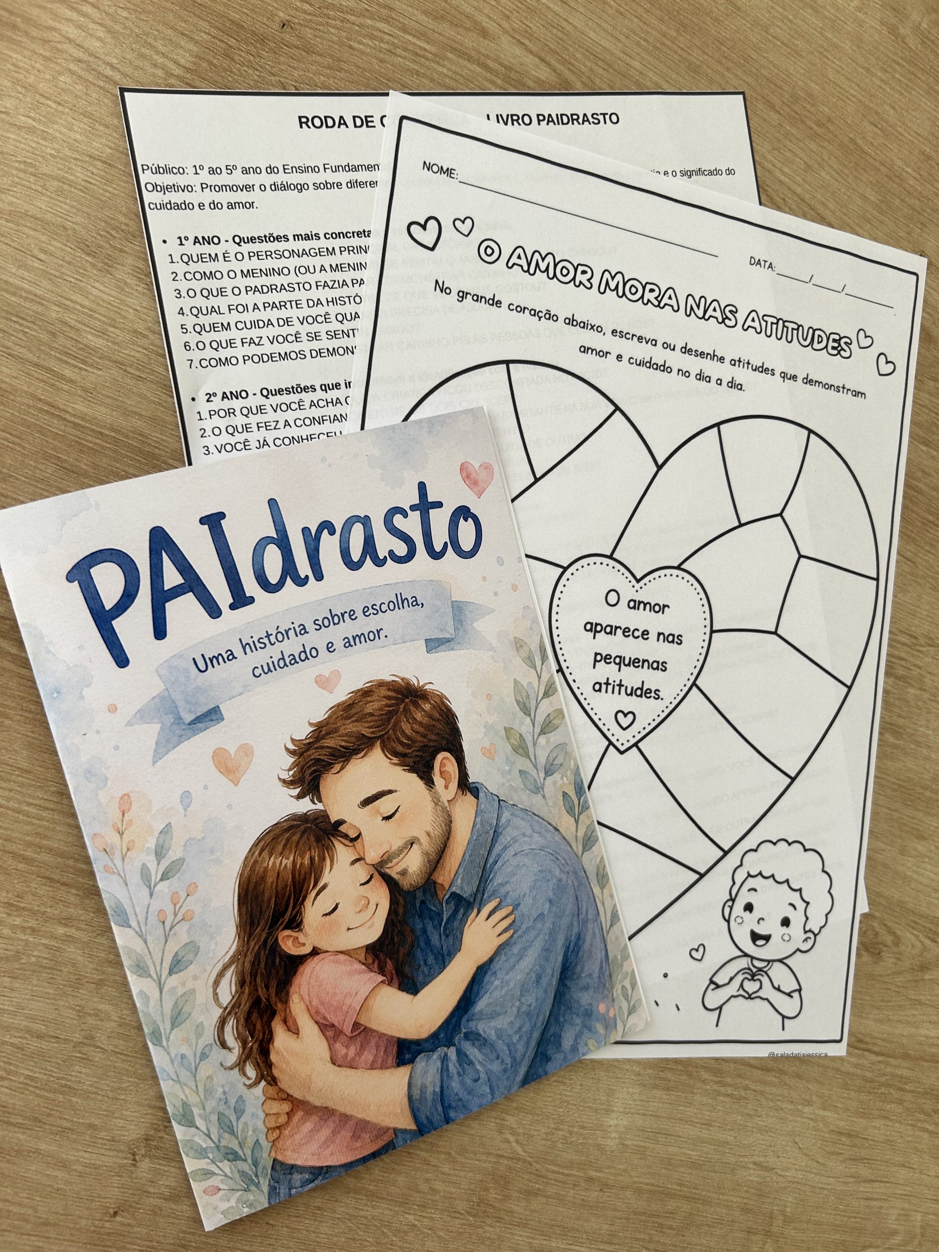 KIT HISTÓRIAS DIA DOS PAIS + ATIVIDADES - Imagem 2
