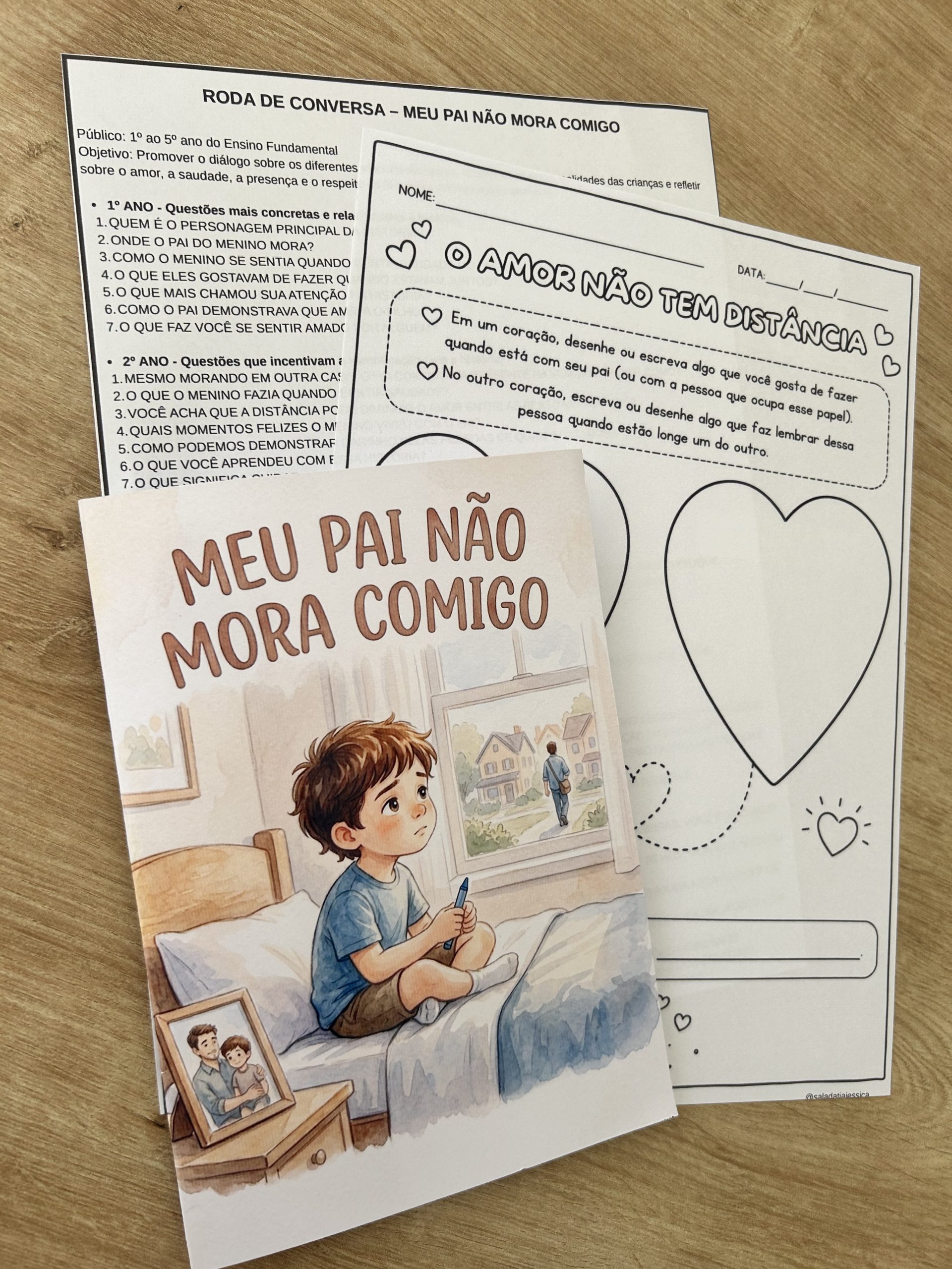 KIT HISTÓRIAS DIA DOS PAIS + ATIVIDADES - Imagem 4