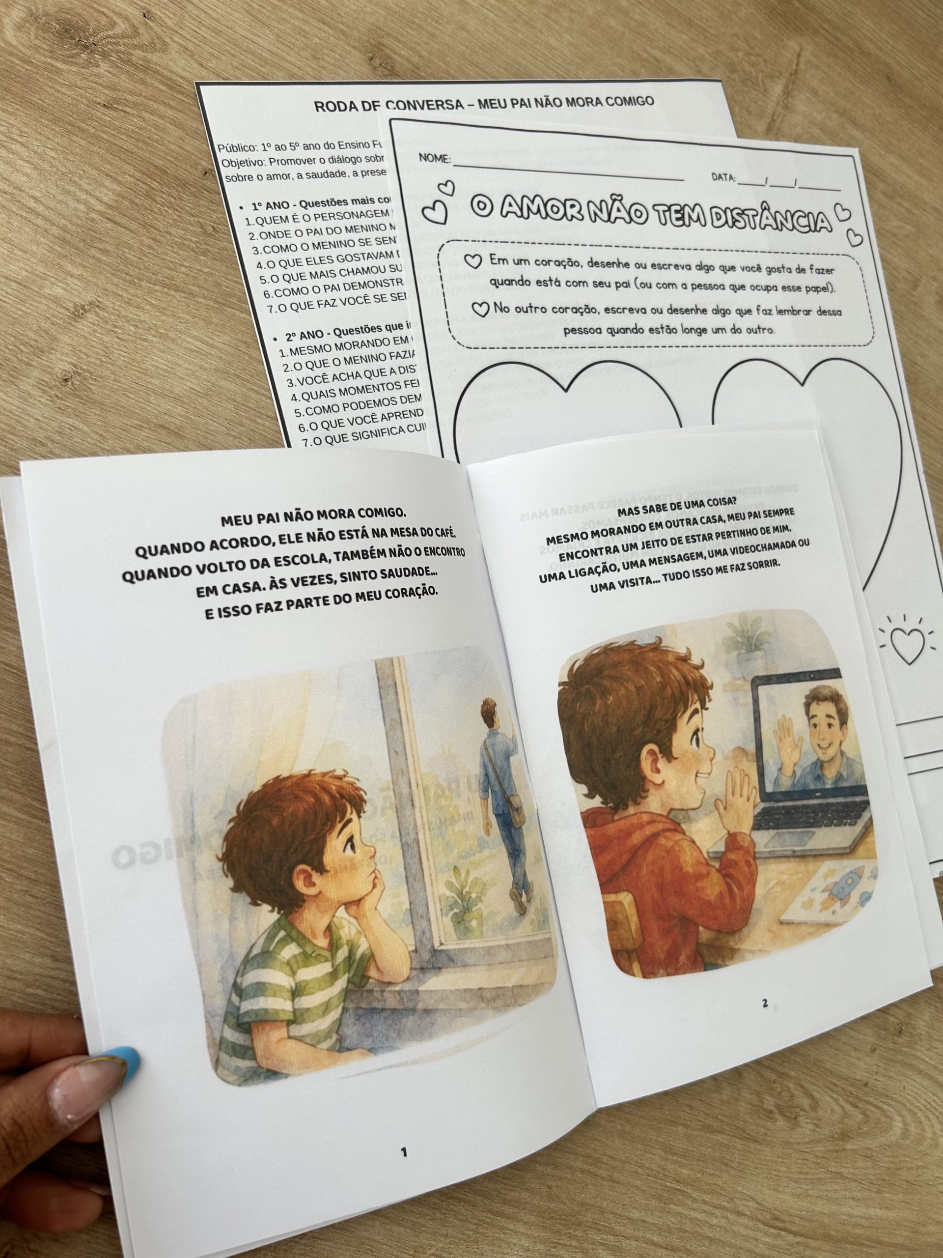 KIT HISTÓRIAS DIA DOS PAIS + ATIVIDADES - Imagem 5