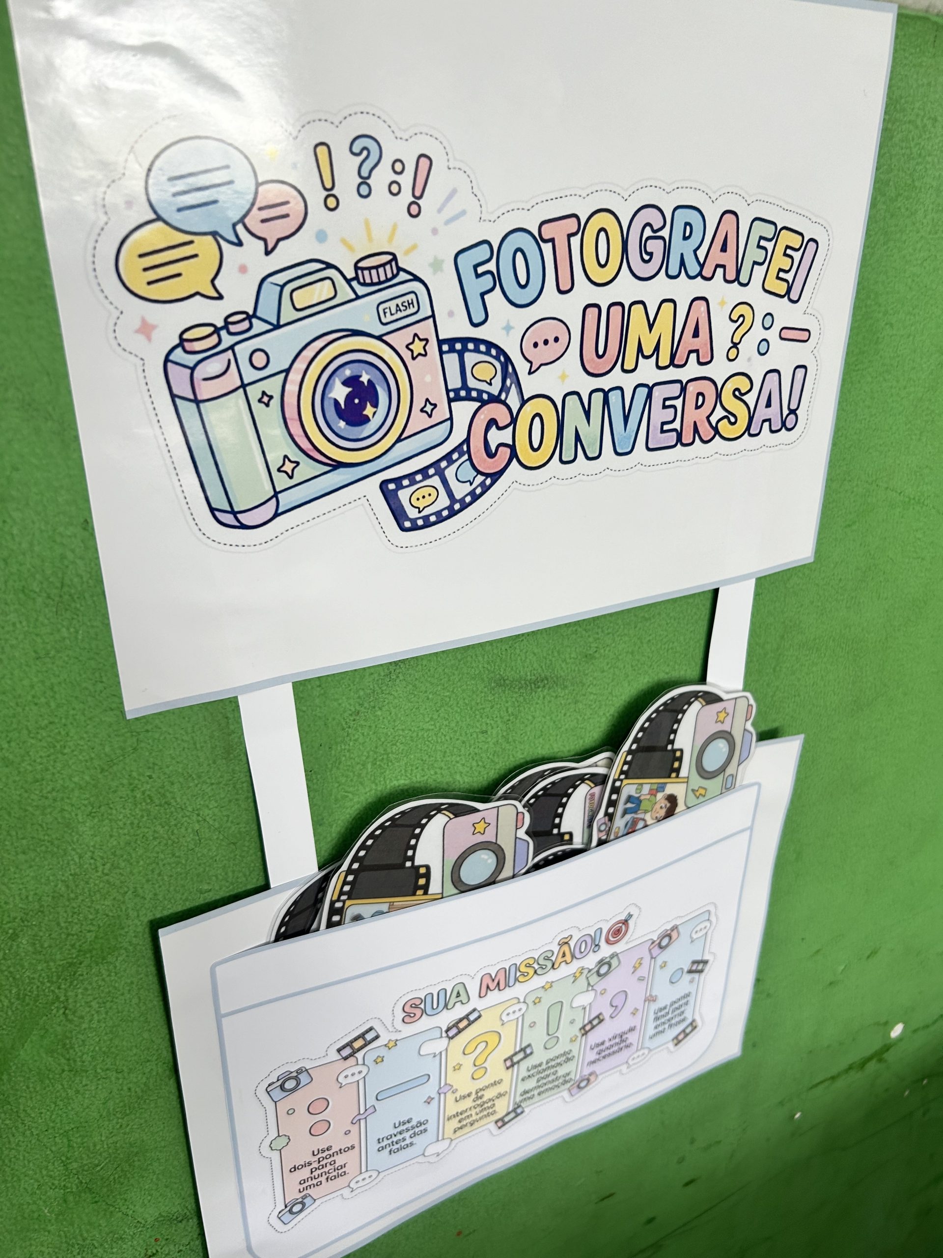 FOTOGRAFEI UMA CONVERSA! - PRODUÇÃO TEXTUAL
