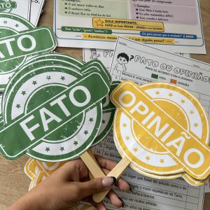 FATO OU OPINIÃO? – Kit Completo de Atividades
